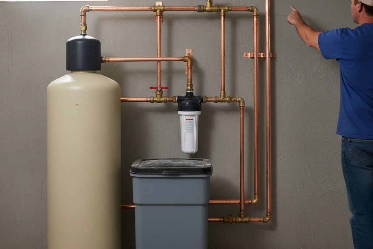 Whole-house water treatment system installed in Dry Run